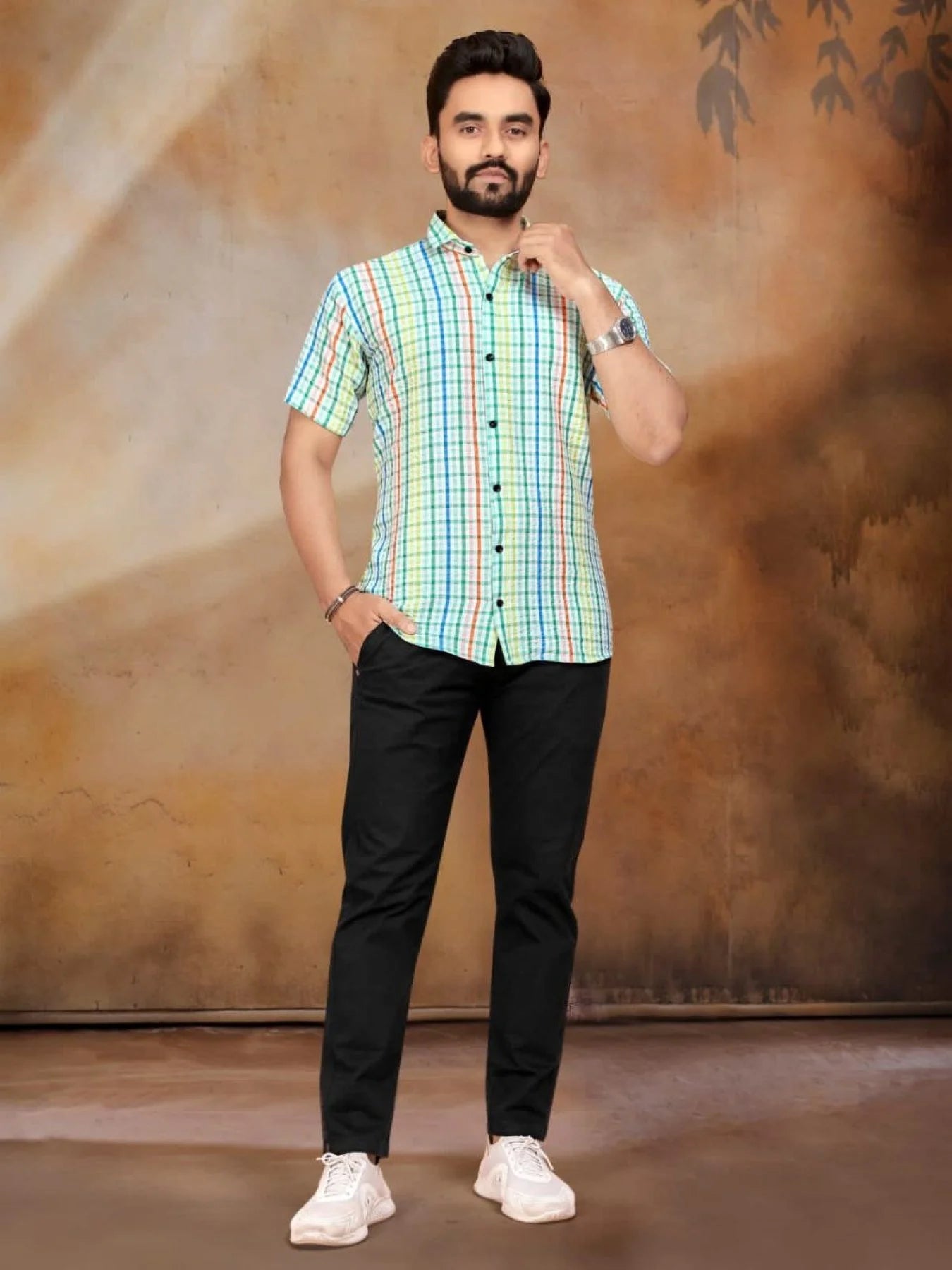 Couple Combo: Matching Shirt & Tunic Set for Celebration