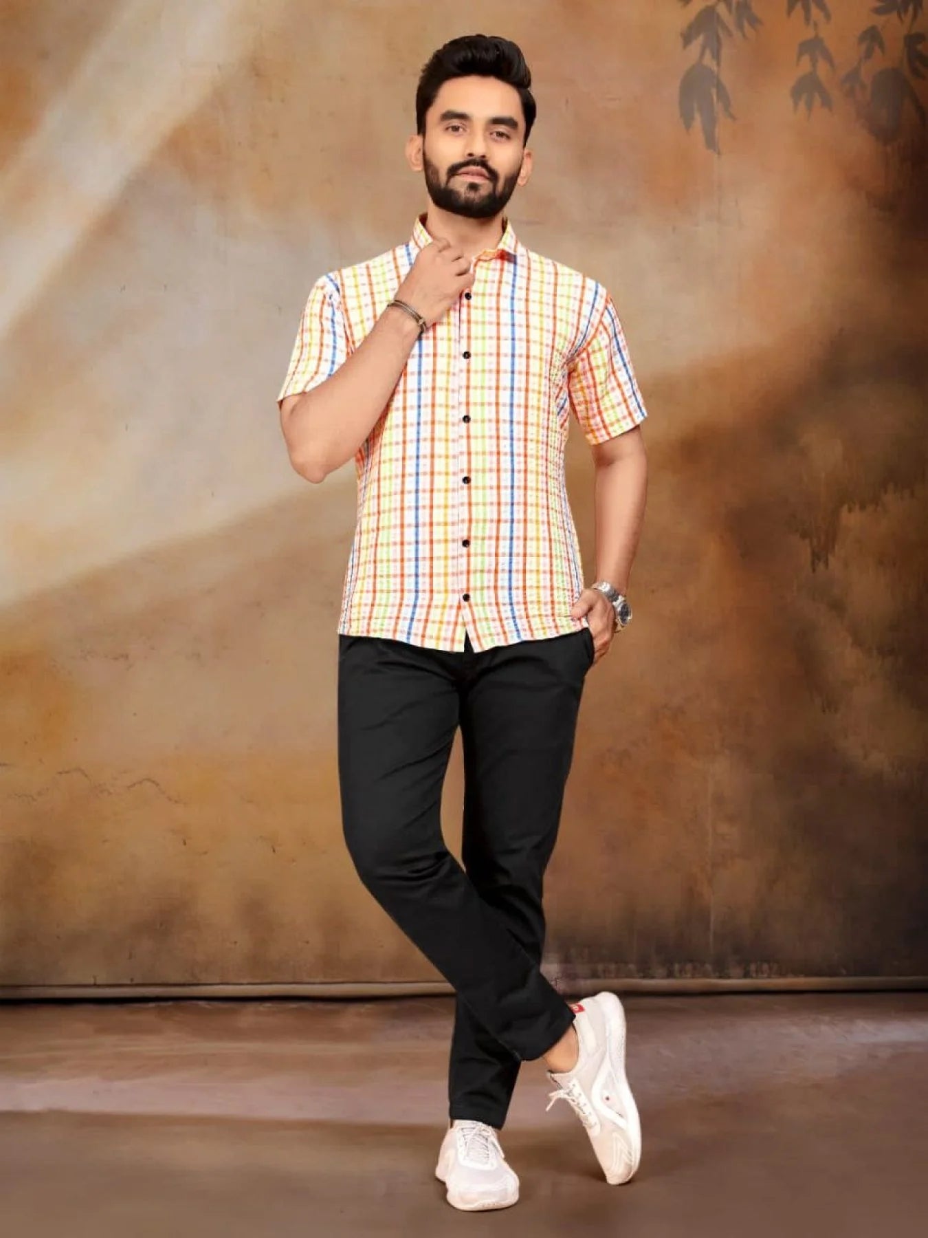 Couple Combo: Matching Shirt & Tunic Set for Celebration